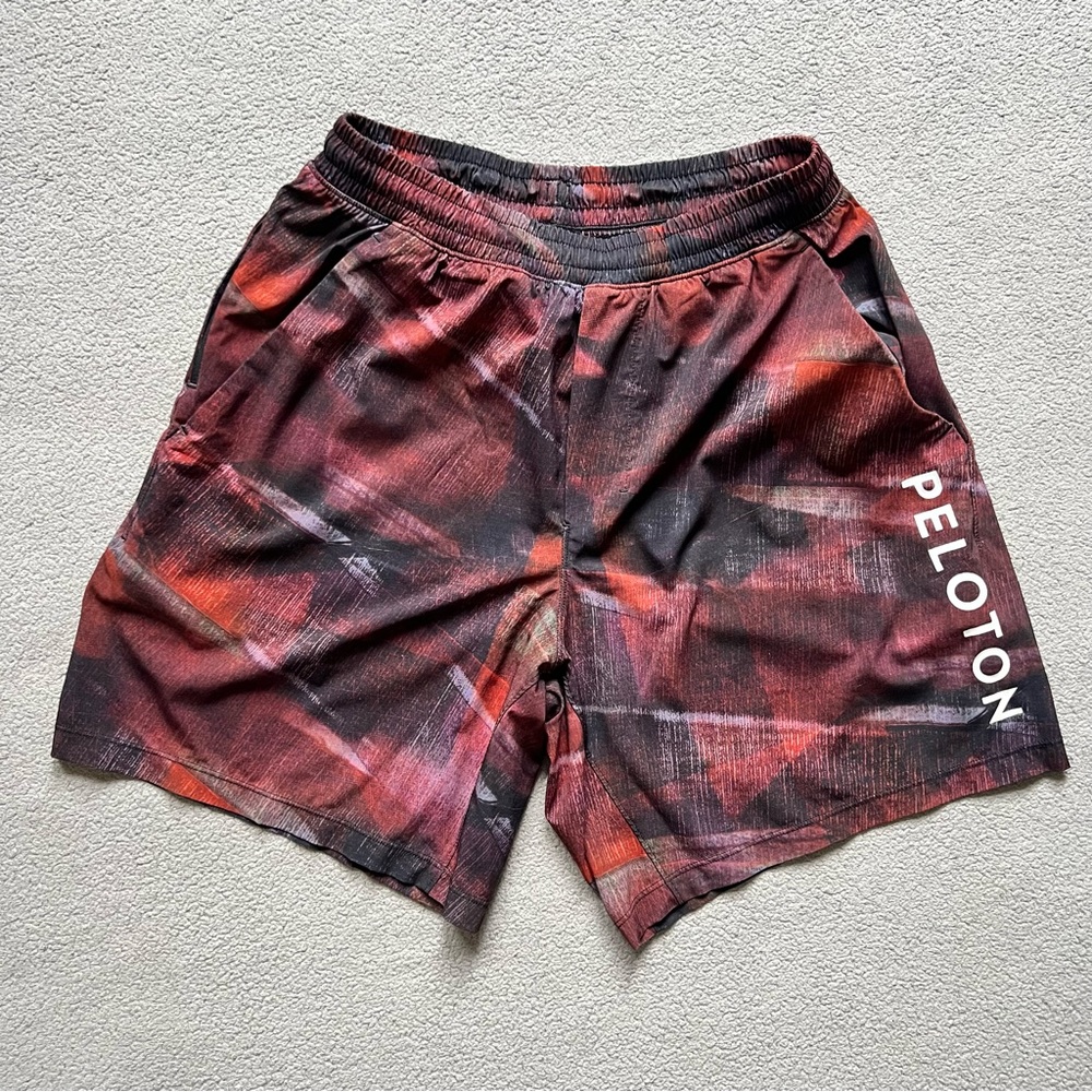 Lululemon Shorts Mens Medium Linerless Performance Peloton Pace Breaker 7